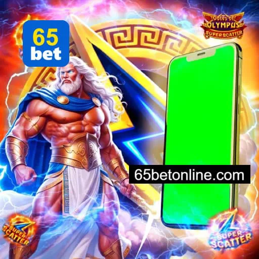 Banner destacando o app 65BET disponível para baixar grátis