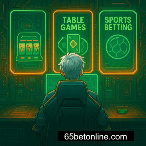 65BET Loteria com Mega-Sena e outras modalidades